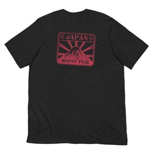 Mt Fuji Japan Unisex t-shirt, travel Japan, Rising Sun, Japan gift, Mt Fuji gift, hike Mt. Fuji
