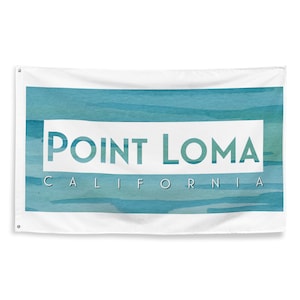 Point Loma Flag, San Diego Beach Collection, San Diego County Beaches, Southern California