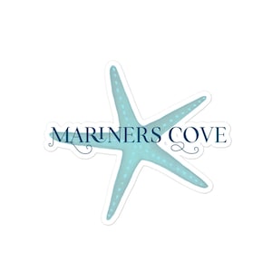 Mariners Cove Bubble-free stickers - Starfish - Mission Bay, Pacific Beach, San Diego Beach, Zuid-Californië, strand, strandcollectie