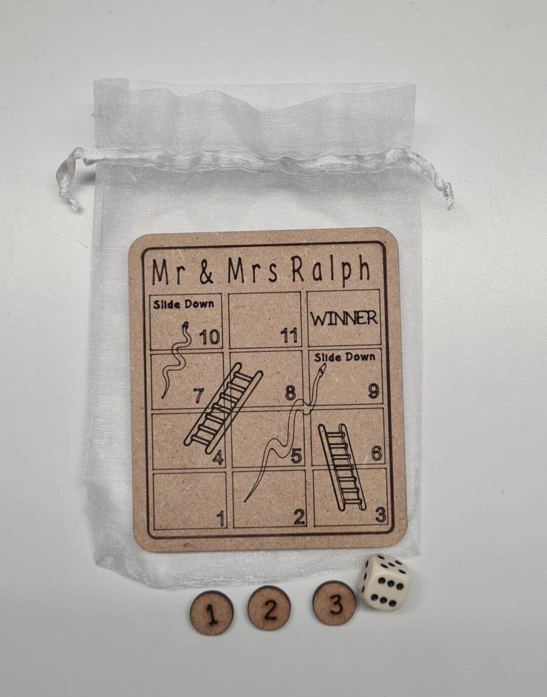 MDF Wedding Favour / Mini Party Games Etsy UK