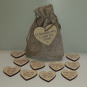 Bag of Reasons Why I Love You - Personalised Gift