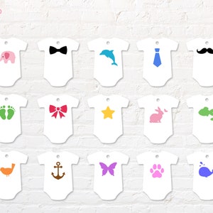 Baby Onesies Gift tag svg, png, dxf, eps, pdf