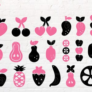 Fruits Earring svg, Cherry Earring svg, png, dxf, eps, pdf