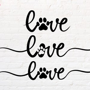 Hundeliebe svg, png, dxf, eps, pdf