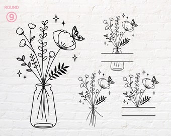 Bukett svg, png, dxf, eps, pdf