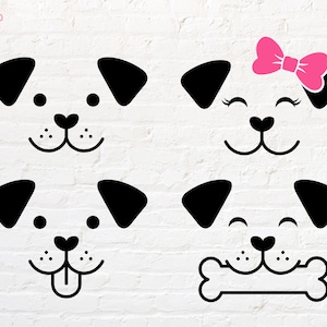 Dog Face svg, png, dxf, eps, pdf