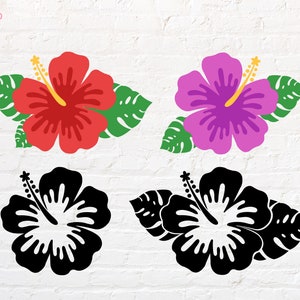Hibiskus svg, png, dxf, eps, pdf
