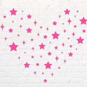 Star mix svg sparkle svg, png, dxf, eps, pdf