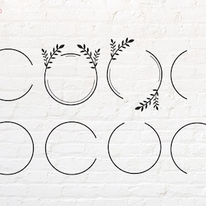 Cirkeloverzicht svg, cirkelsplitsing svg, png, dxf, eps, pdf