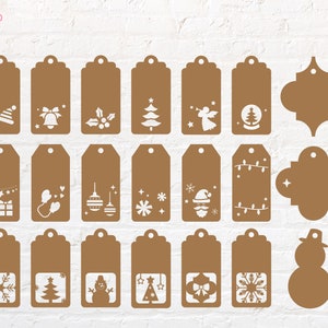 Etiqueta de Navidad svg, png, dxf, eps, pdf