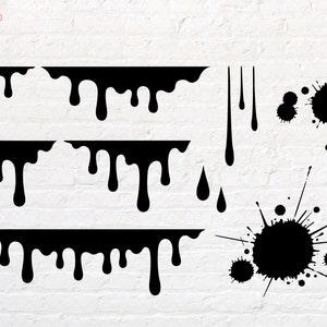 Dripping svg, png, dxf, eps, pdf