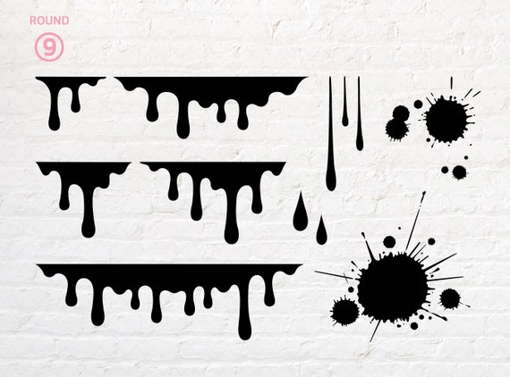 Dripping Svg Png Dxf Eps Pdf - Etsy