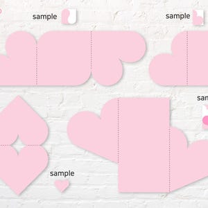 Heart Card svg, Valentine Day Card svg, png, dxf, eps, pdf