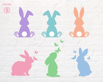 Rabbit svg, png, dxf, eps, pdf