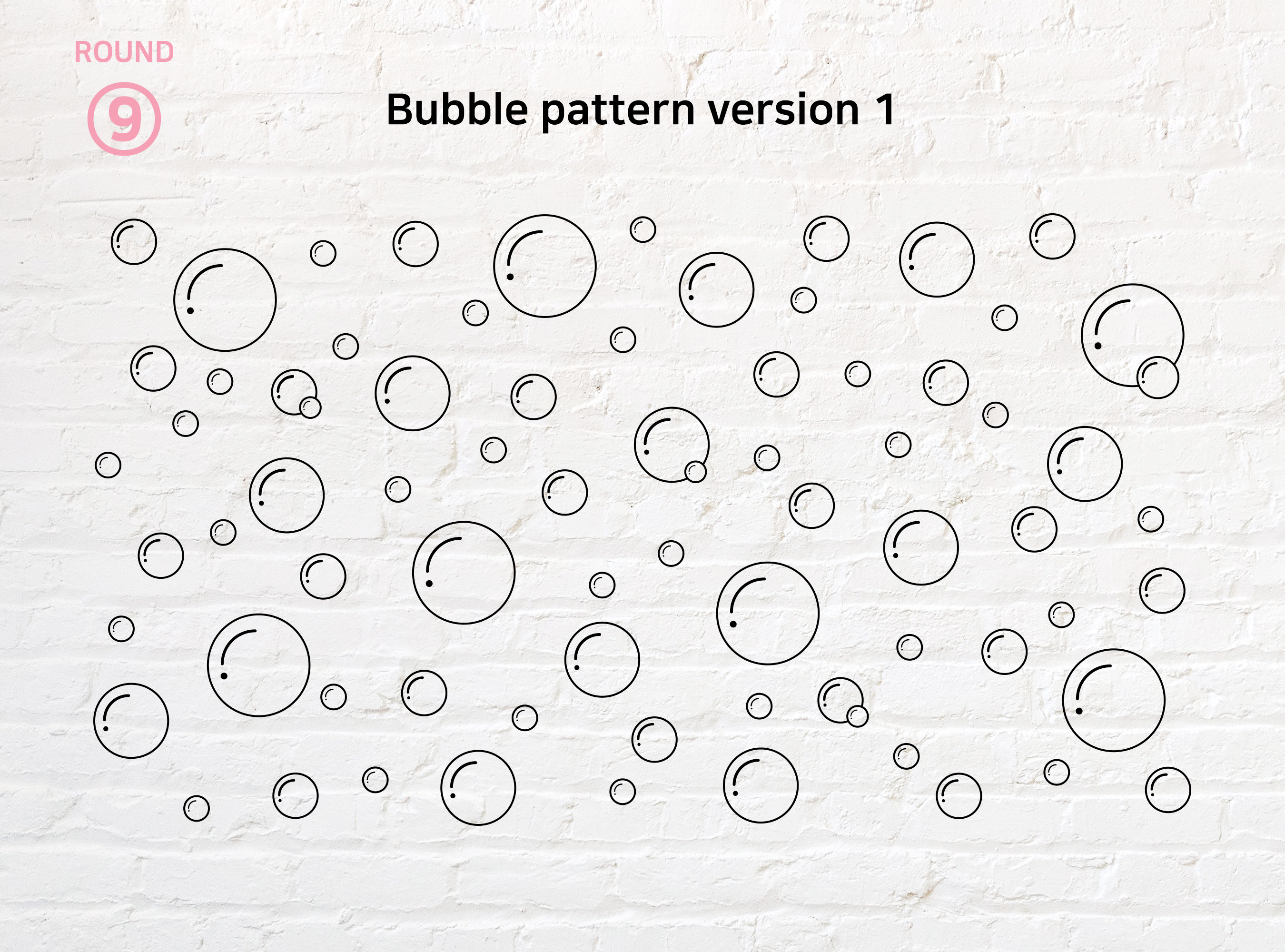 Bubble Svg Bubble Pattern 2version Svg Png Dxf Eps Pdf Etsy