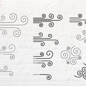 Wind Air svg,  png, dxf, eps, pdf
