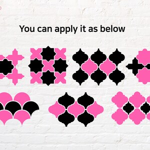 Tilde Pattern Svg Tile Shape Svg, Png, Dxf, Eps, Pdf - Etsy