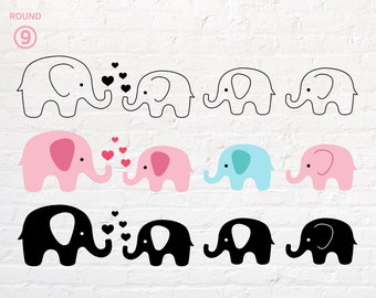 Olifant svg, png, dxf, eps, pdf