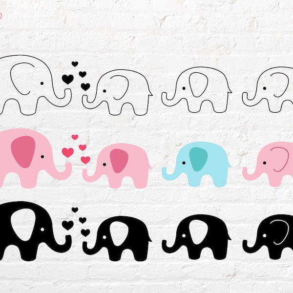 Elephant svg, png, dxf, eps, pdf