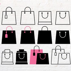 Shopping Bag svg png, dxf, eps, pdf