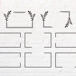 Contour rectangle svg, svg rectangle split, png, dxf, eps, pdf