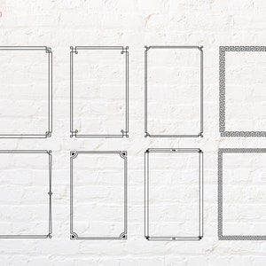 Griechische Bordüre svg, png, dxf, eps, pdf