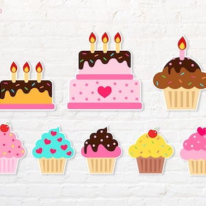 Cupcakes svg, png, dxf, eps, pdf