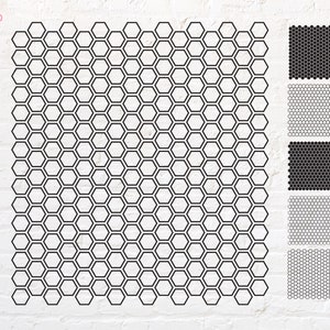 Honingraatpatroon svg, png, dxf, eps, pdf