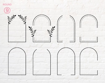 Arch Split svg, png, dxf, eps, pdf