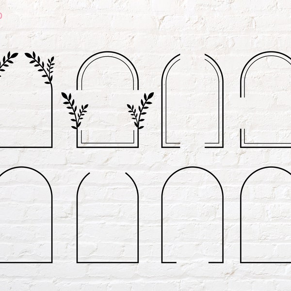 Arch Split svg, png, dxf, eps, pdf