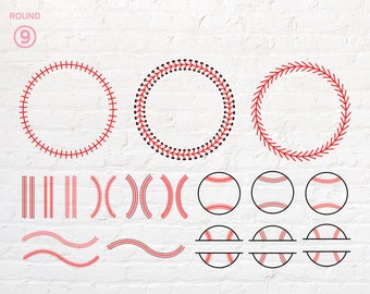 Baseball Stitch svg, png, dxf, eps, pdf