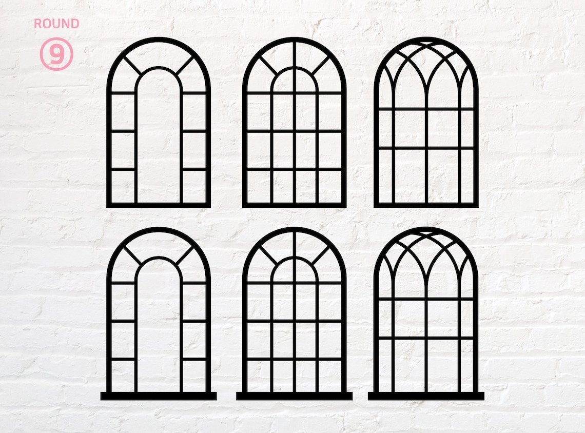 Window Svg, Png, Dxf, Eps, Pdf - Etsy
