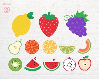 Basket of Cantaloupe Garden Commercial Use Clip Art Fruit Illustration Digital Stamp Transfer Image PNG JPG Formats
