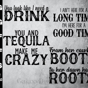 SVG Country song lyrics, png, pdf, dxf, eps, Country Concert Shirts svg, Cowboy SVG, Funny Country Songs SVG, Cowboy Boots