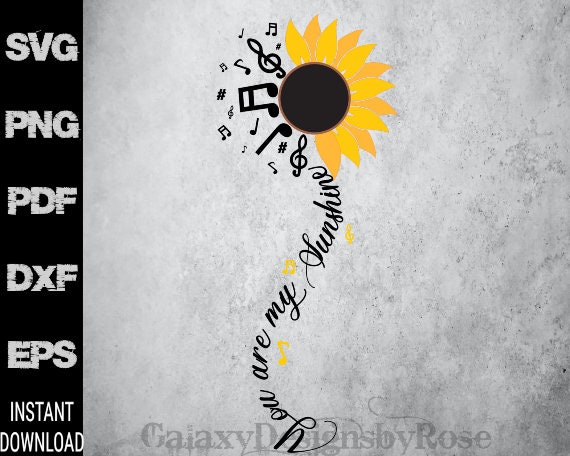 Caja Musical You Are My Sunshine Tú Eres Mi Sol Girasoles