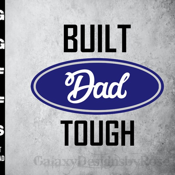 Built Ford Tough Vinyl Decal Sticker