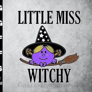 SVG Happy Halloween, png, pdf, dxf, eps, Little Miss Witchy SVG, Little Miss Halloween SVG, Witchy Vibes svg, Witchy Little Miss svg