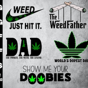 Disegni divertenti di Weed Dad in formato SVG, png, pdf, dxf, eps, WeedFather SVG, Buon giorno del papà in formato SVG, Il papà più figo del mondo in formato SVG, Il papà, il mito, la leggenda