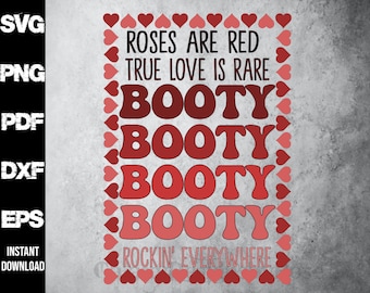 SVG Valentine's Day Funny quote, png, pdf, dxf, eps, Roses are Red svg, Funny Valentine's Shirt, Happy Valentine's Day SVG