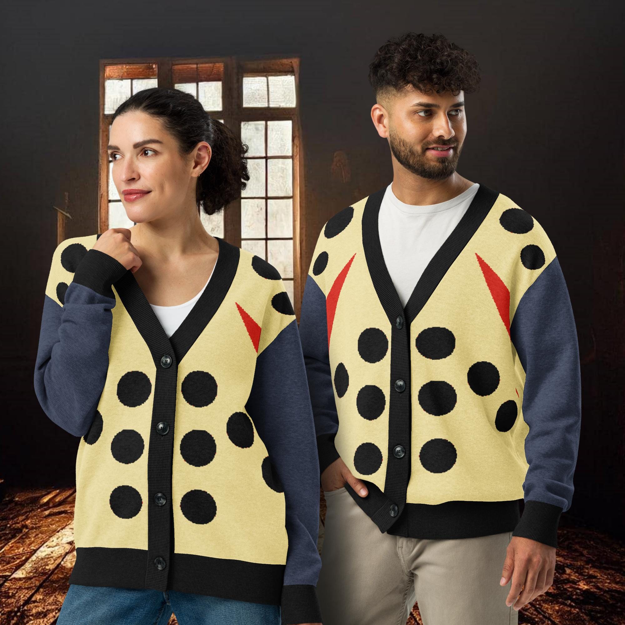 Discover Friday at Crystal Lake Print Cardigan