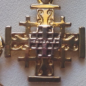 Jerusalem Cross Necklace