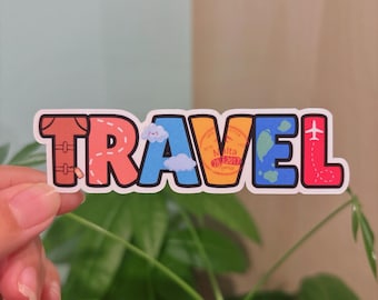 Pegatina de VIAJE