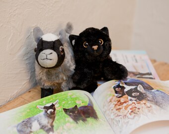 Samson the Baby Pygmy Goat Storybook & Plushie Characters