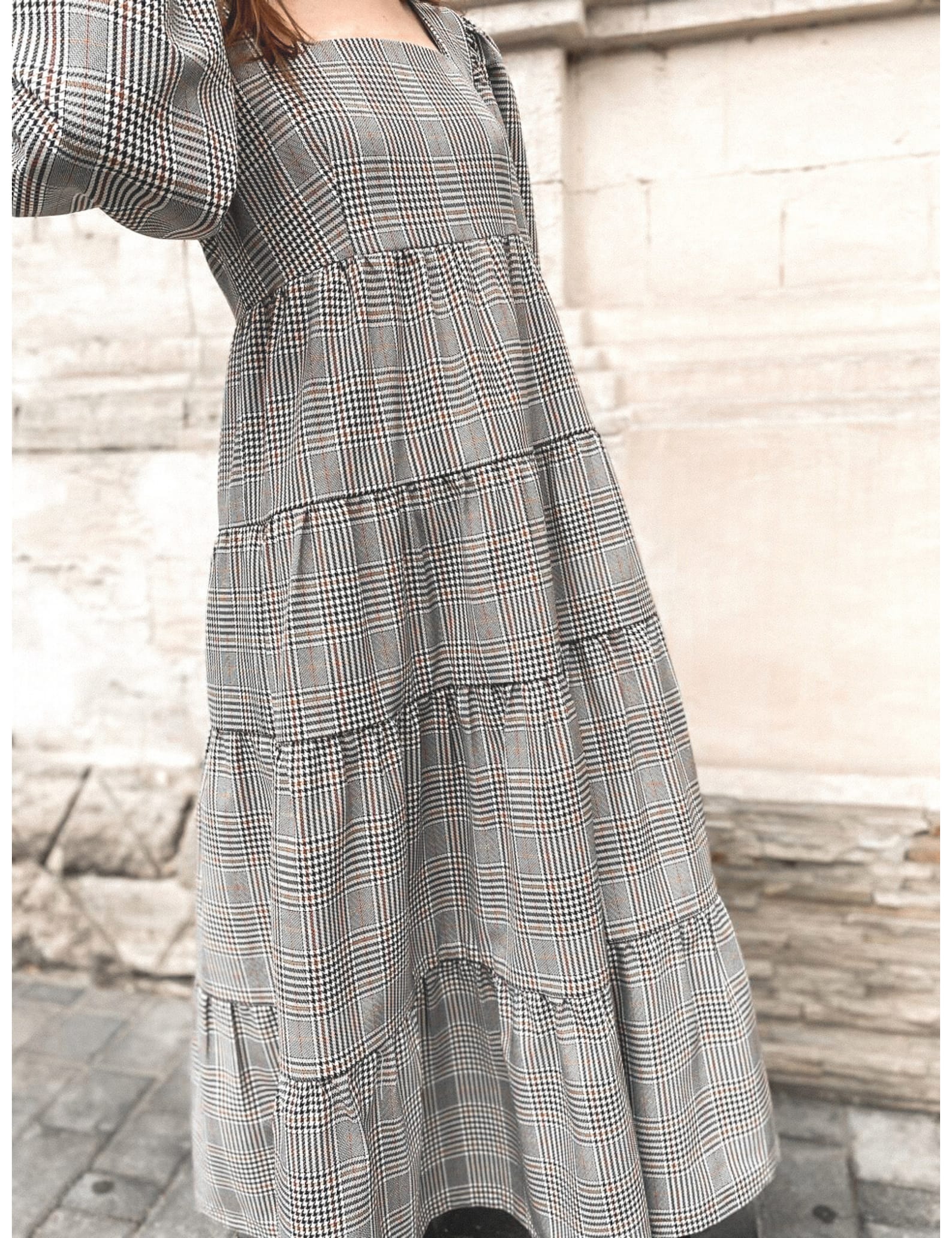 Puff Sleeves Maxi Dress Pattern Sewing Digital Pattern for Etsy