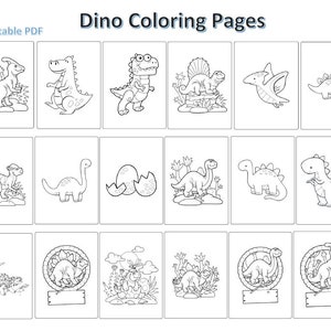 Dinosaurs' Coloring Pages
