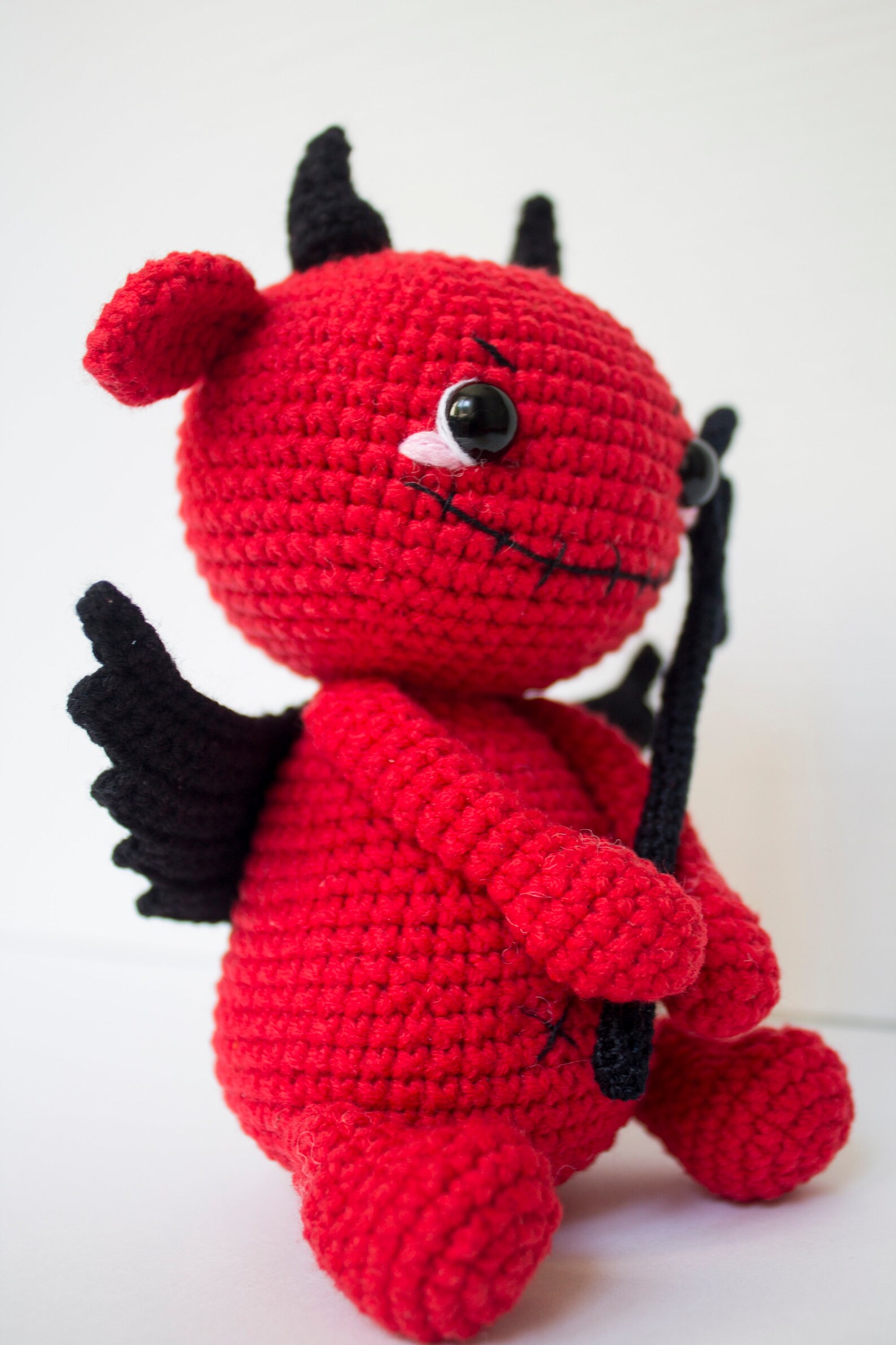 red devil stuffed animal