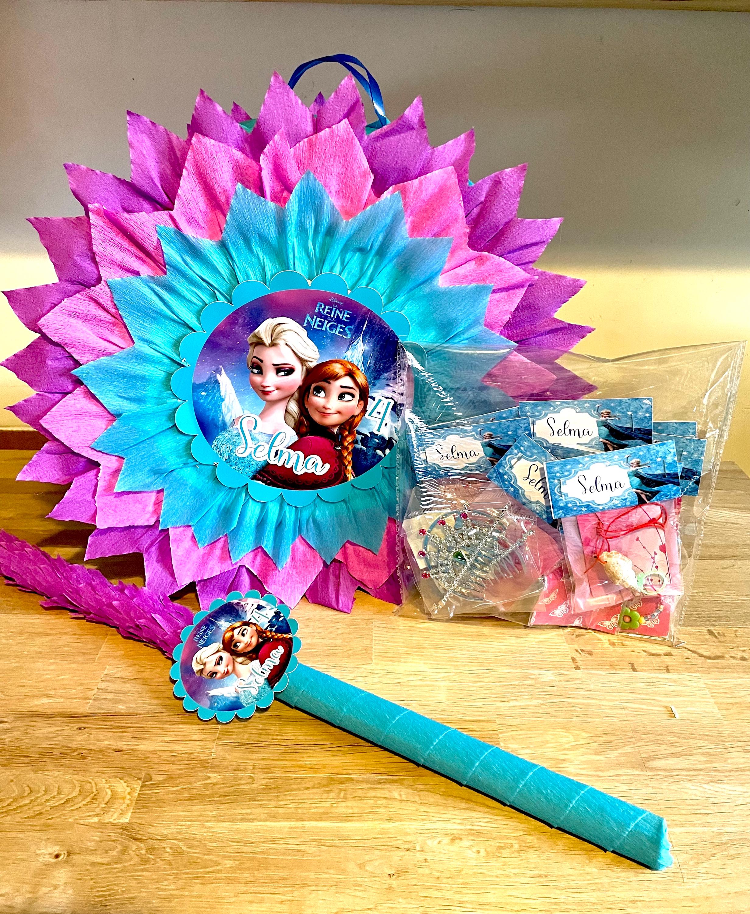 Lot De 8 Décorations De Table La Reine Des Neiges - En Papier Nid D'abeille 3D - 15,2 Cm - Pour Anniversaire Fille - 10