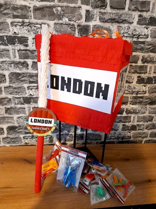 Personalized TNT Piñata