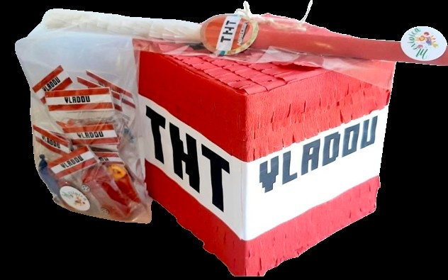 Personalized TNT Piñata