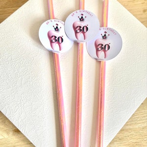 Customizable straws, for your events, All themes are possible. kraft straws, gold or rose gold Rose gold